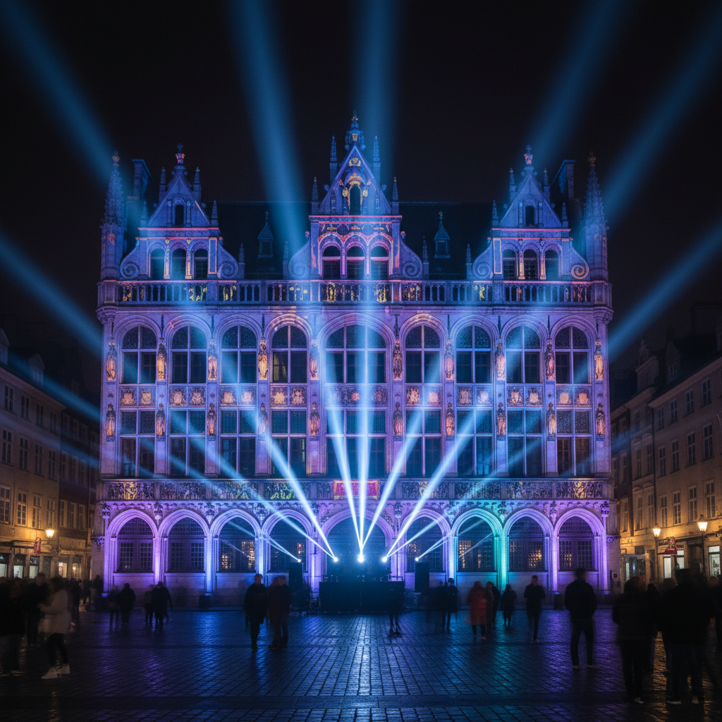 Club Lighting For Architectural Facade Lighting