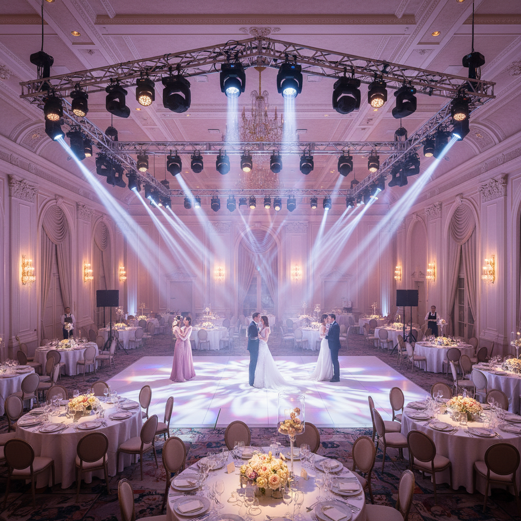 Led Par Can For Wedding Banquet Halls