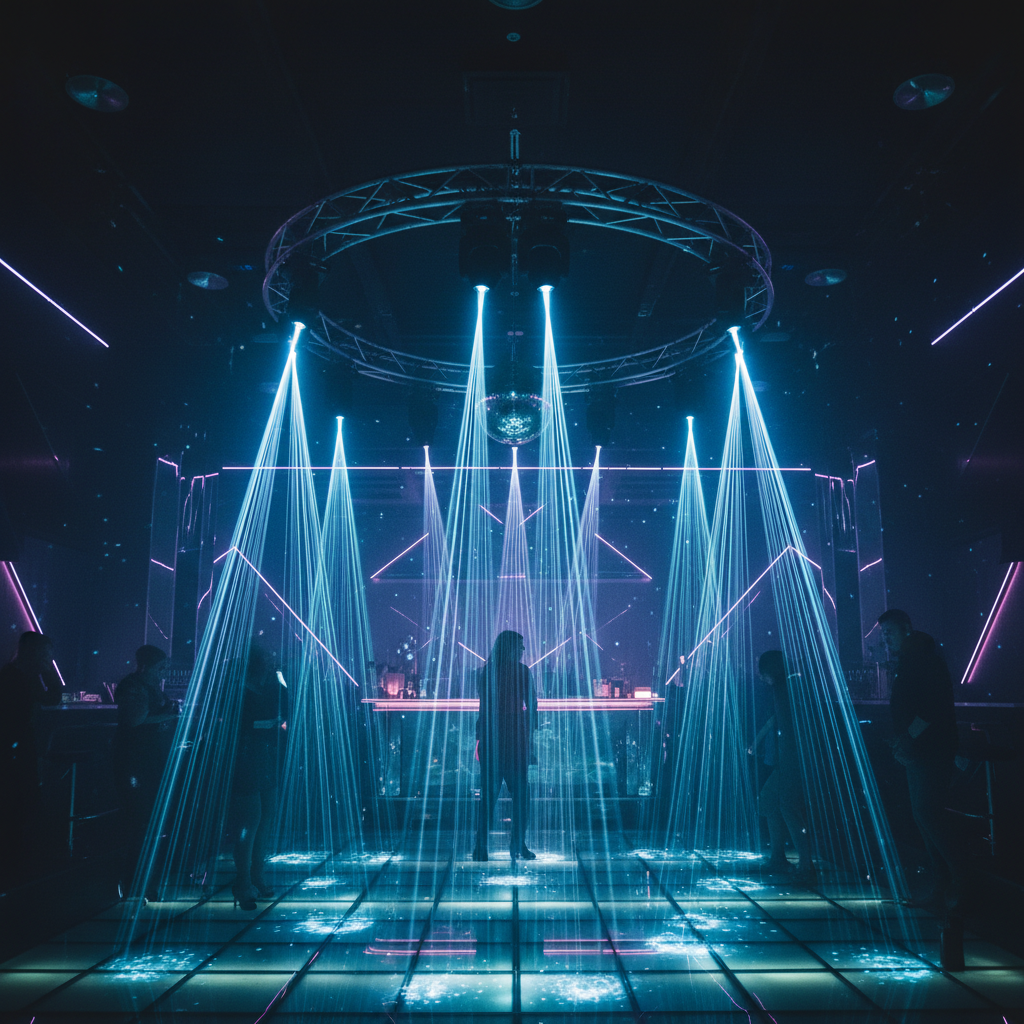 Beam Light For High-End Nightclub Lighting