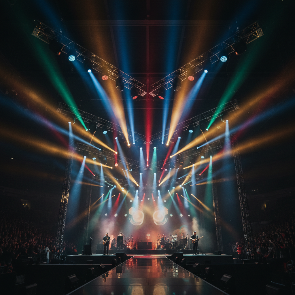 Moving Head Light For Professional Stage Performances