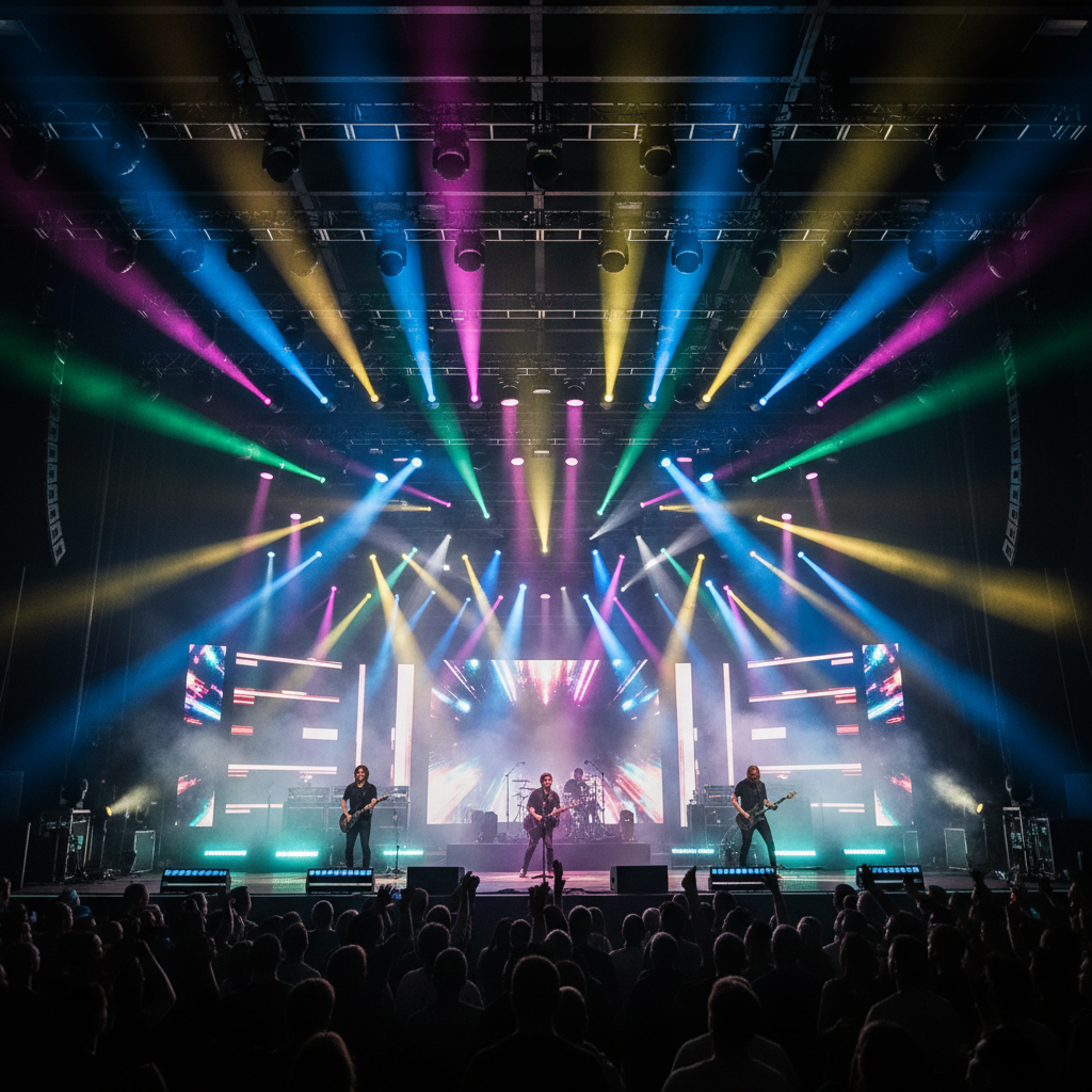 Club Lighting For Professional Stage Performances