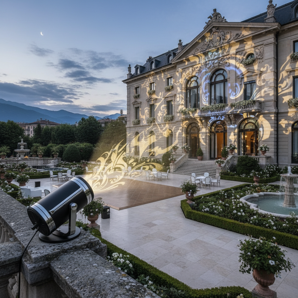 Outdoor Gobo Projector For Luxury Hotel Ballrooms