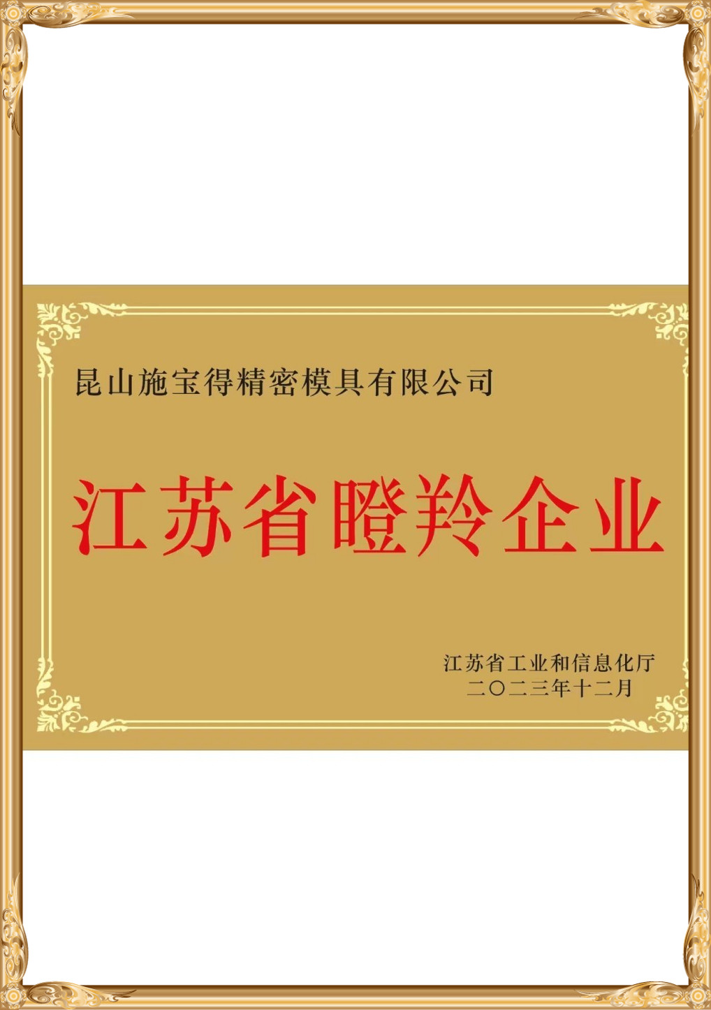 OUR CERTIFICATE (4)