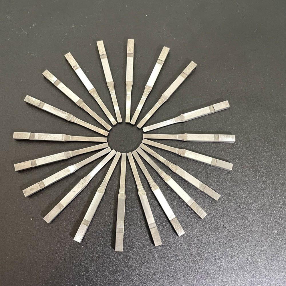 Optical profile grinder for machining ultra-precision metal punch parts