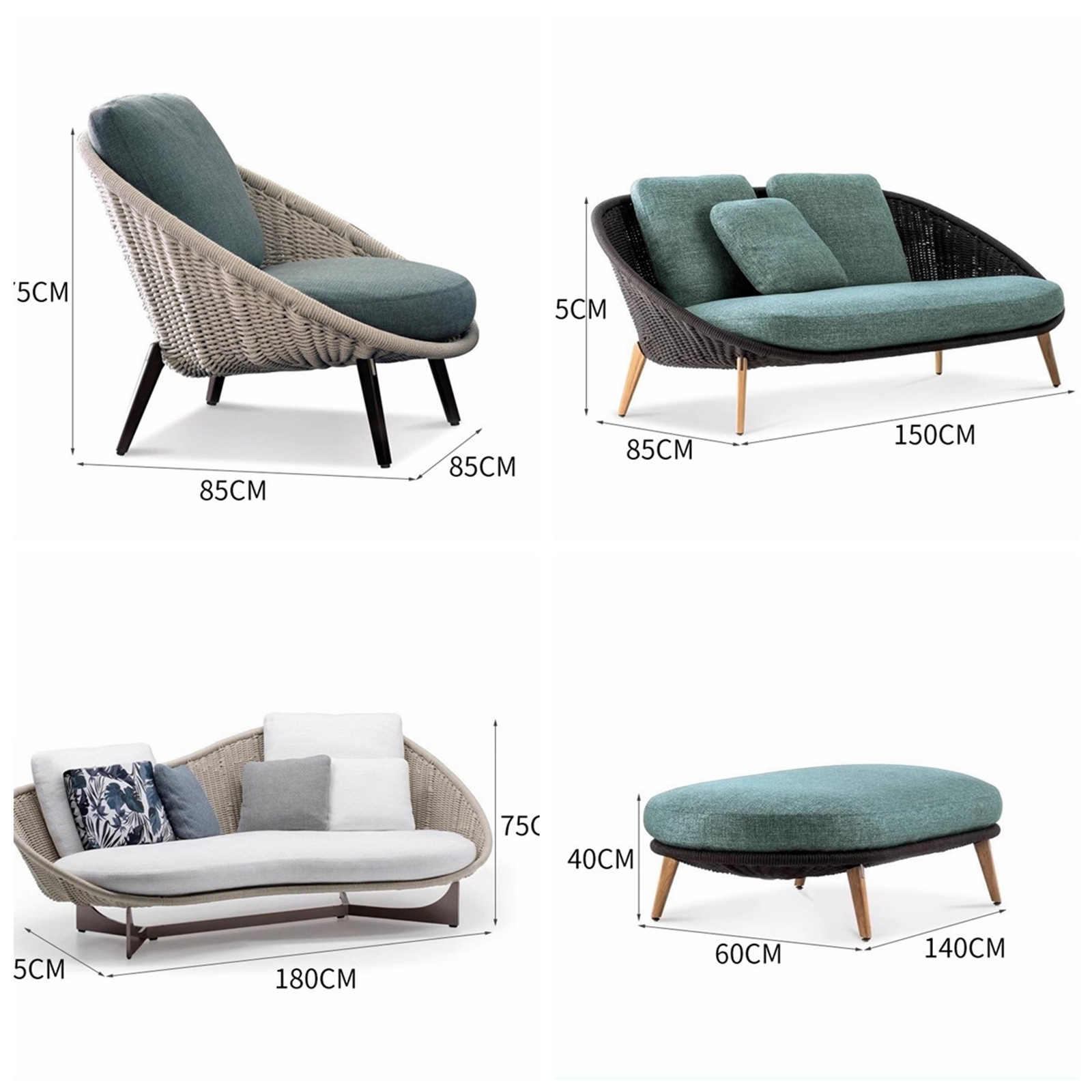 outdoor garden sofa set (3)