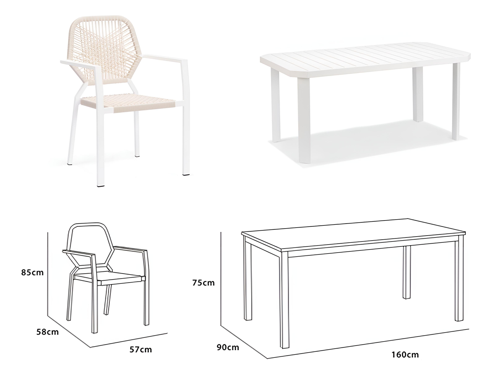mesa de picnic al aire libre (2)