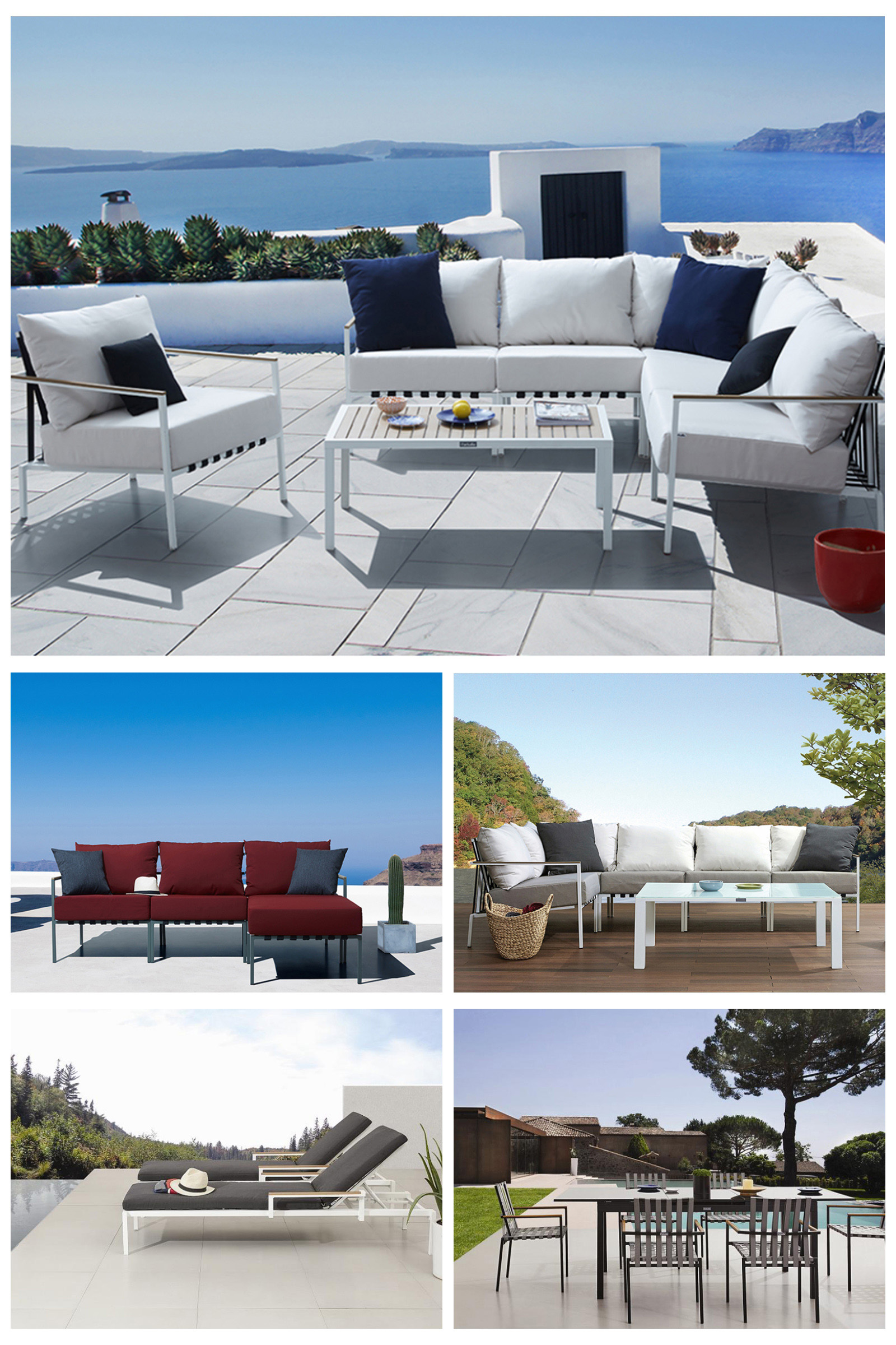 Ensemble de patio, mobilier d'extérieur (1)