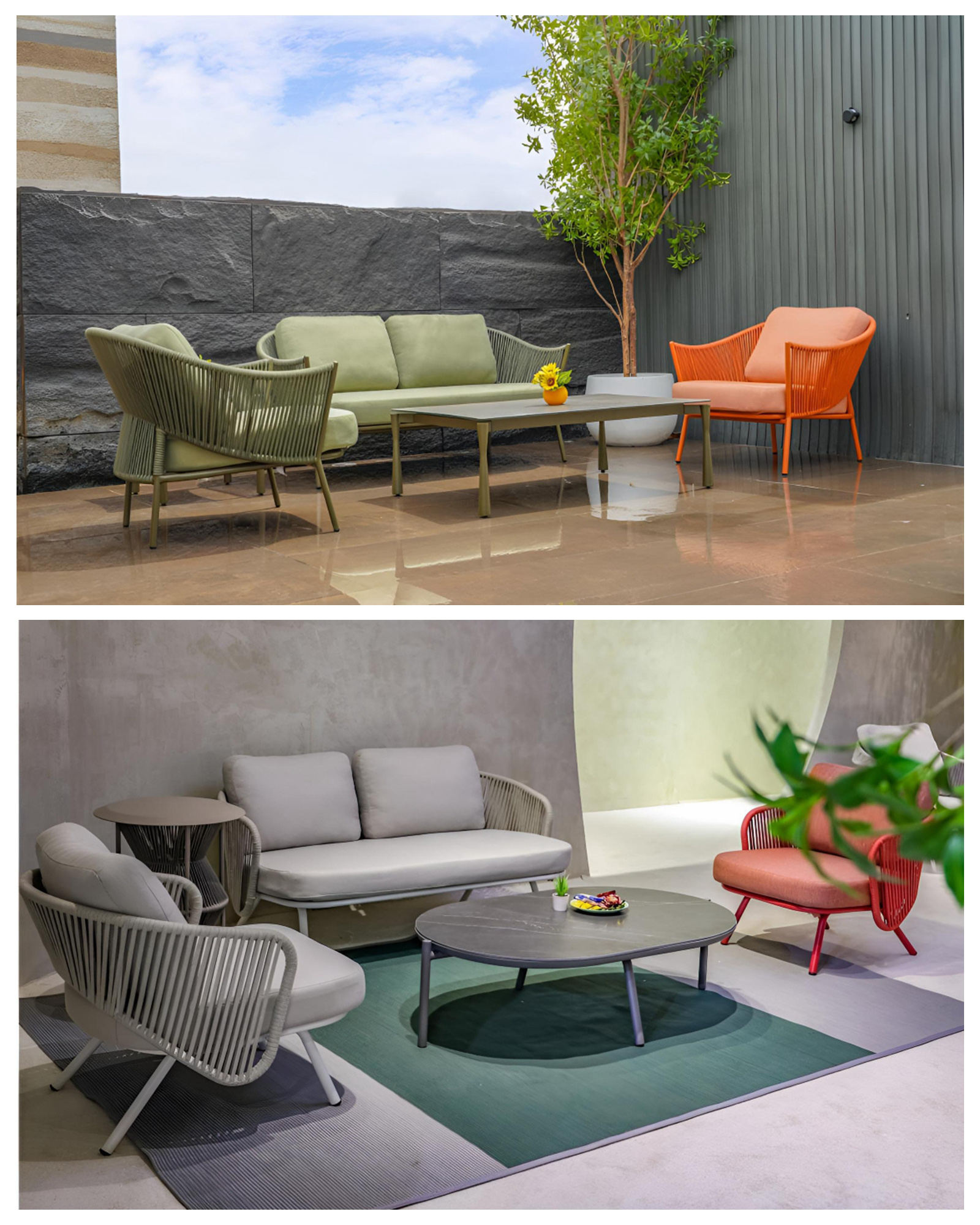 muebles de exterior de cuerda (1)