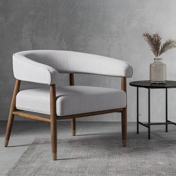 nordic modern wool leisure chairs for living room