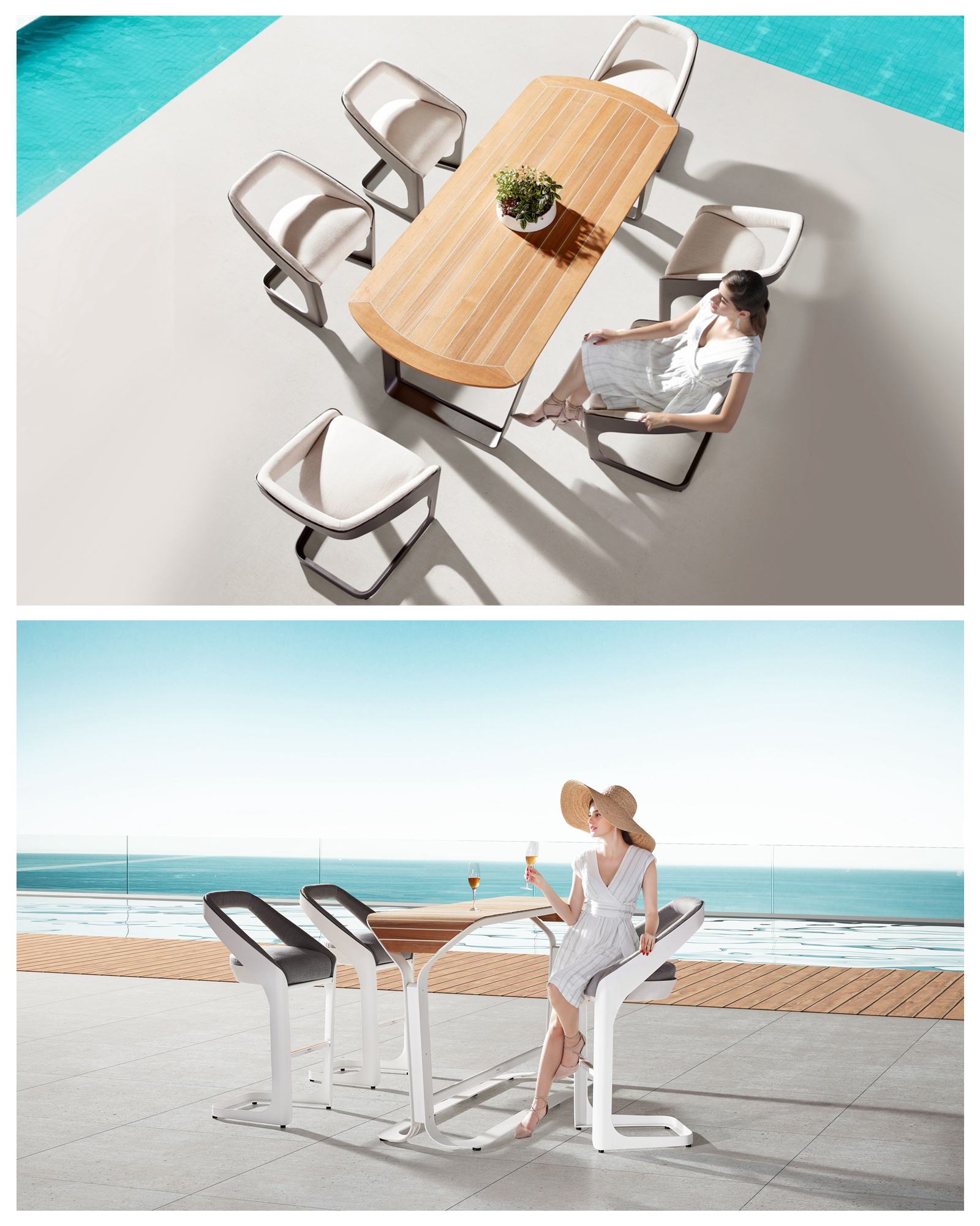 pengaturan lounge luar ruangan (2)
