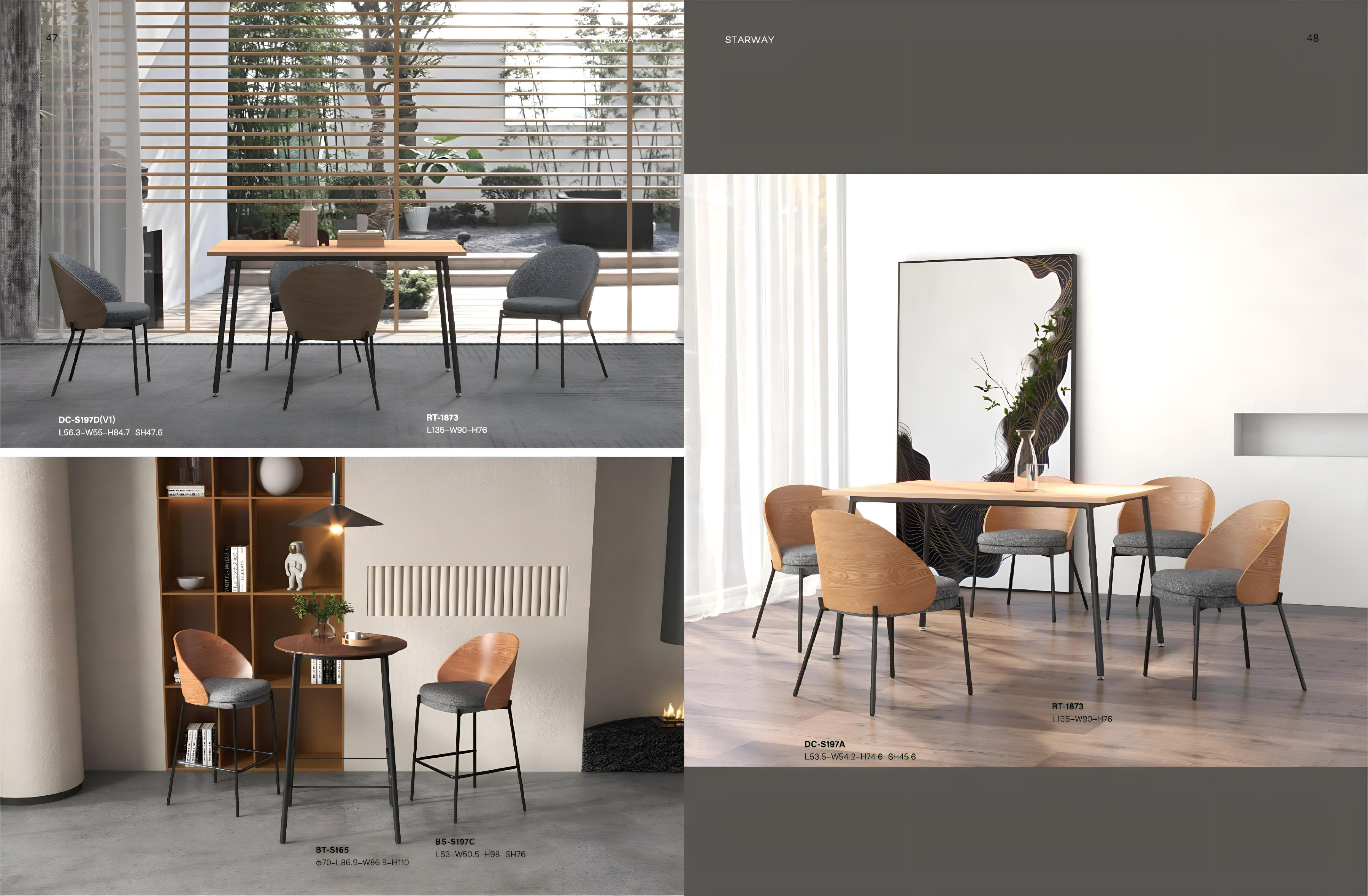 Eettafel van walnoot (1)