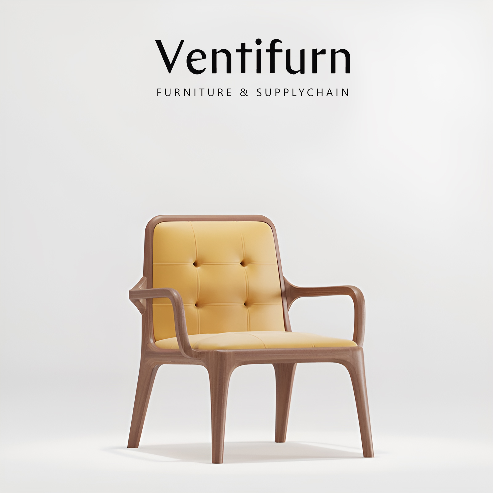 Sillón de cuero con acento para sala de estar, moderno y lujoso.