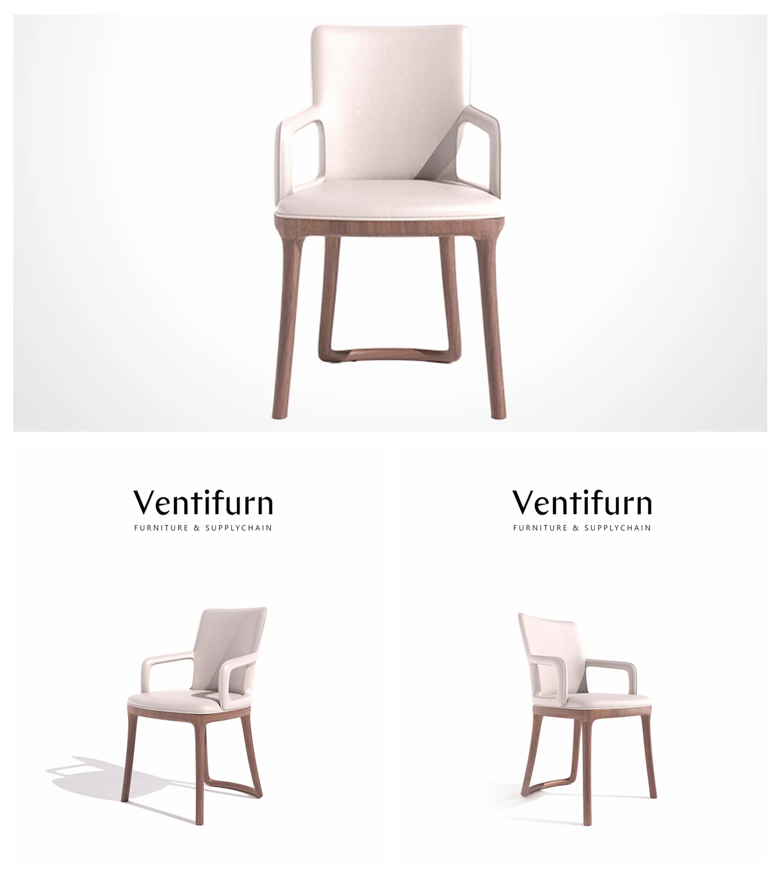 ensemble de chaises de salle à manger (2)