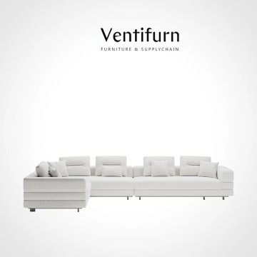 modern white l shape corner sofa set furniture living room