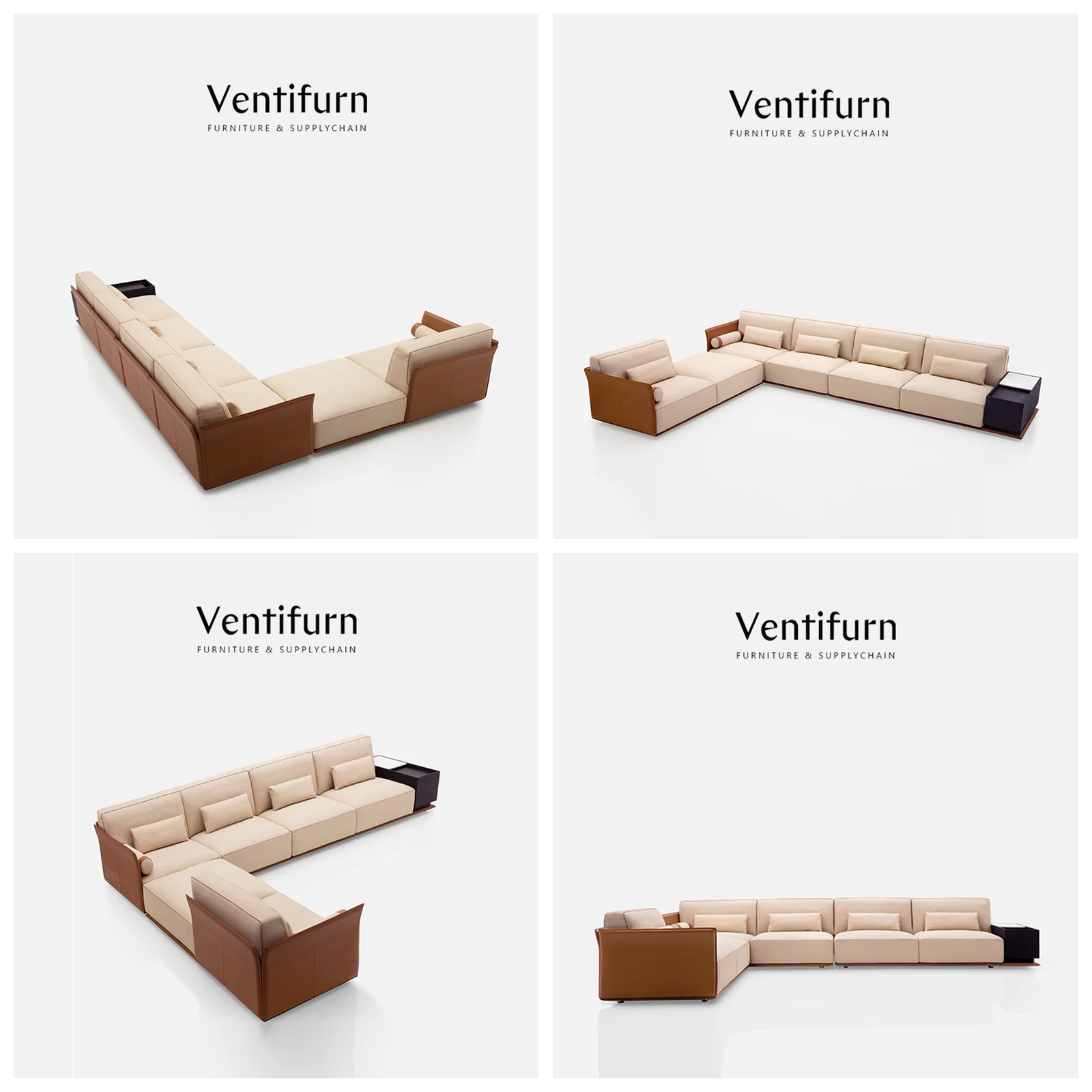 L-förmiges Sofa-Set