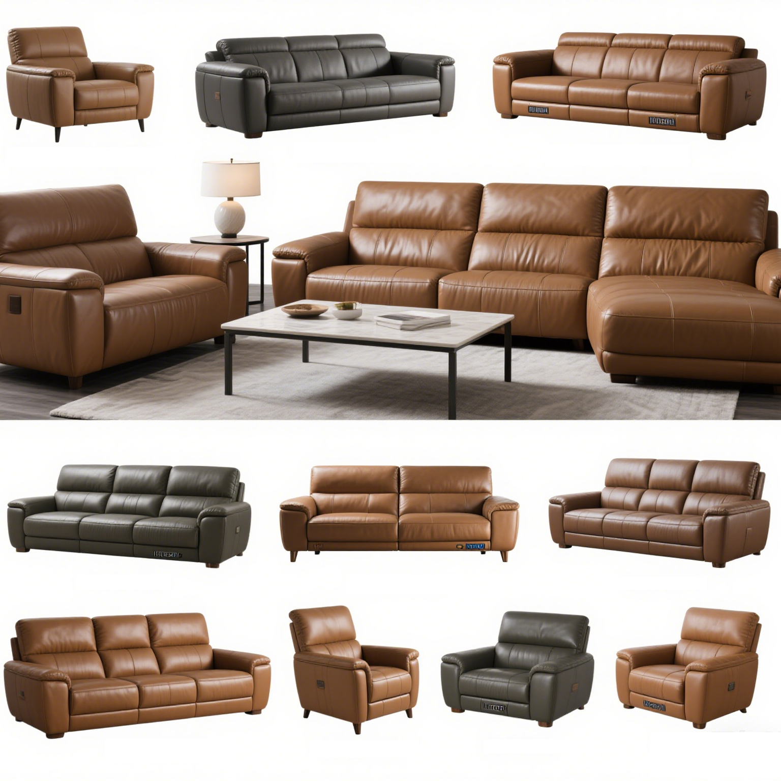 Upgrade your living room with these 16 comfy leather sofas