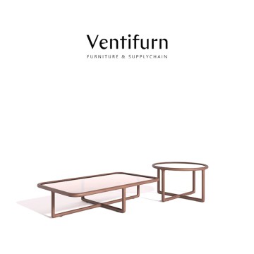 luxurious modern rectangular coffee table with drawer