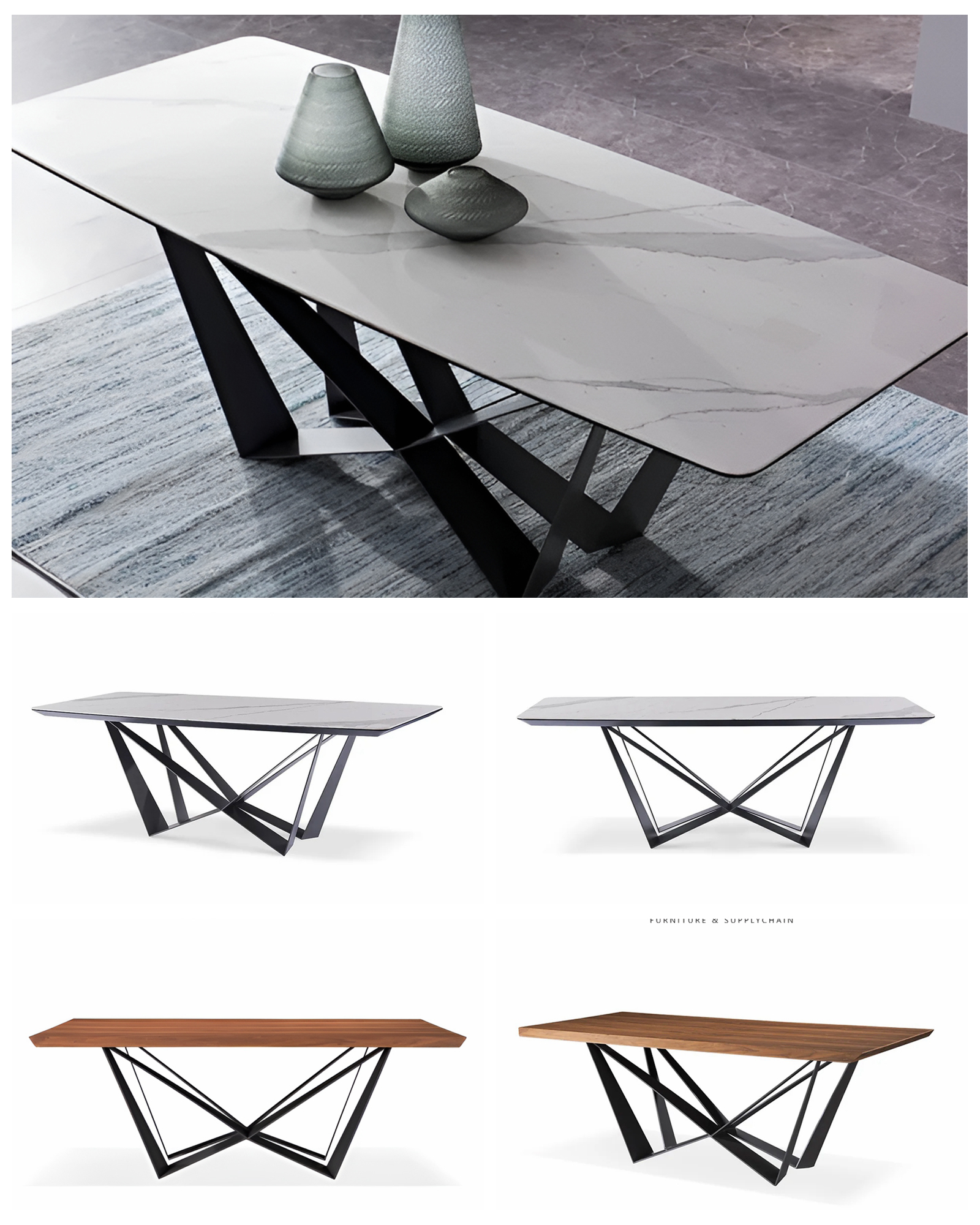 minimalistischer Esstisch