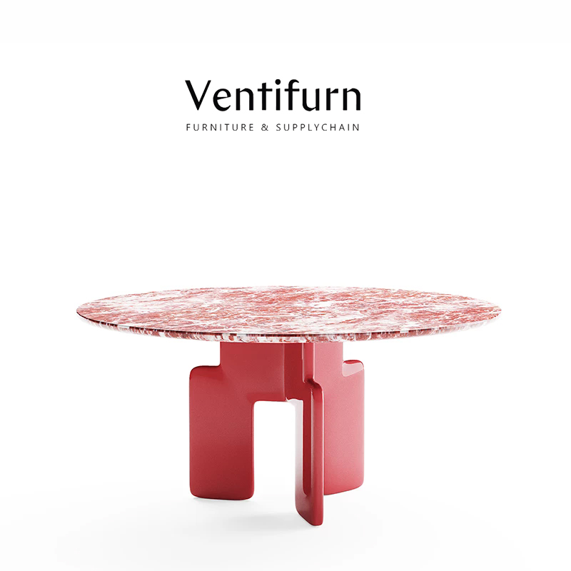 modern luxury marble dining tables round