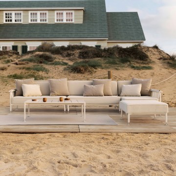 indonesia aluminium outdoor furniture set for the garden