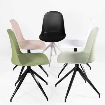 mid century modern plastic restaurant dining room chairs