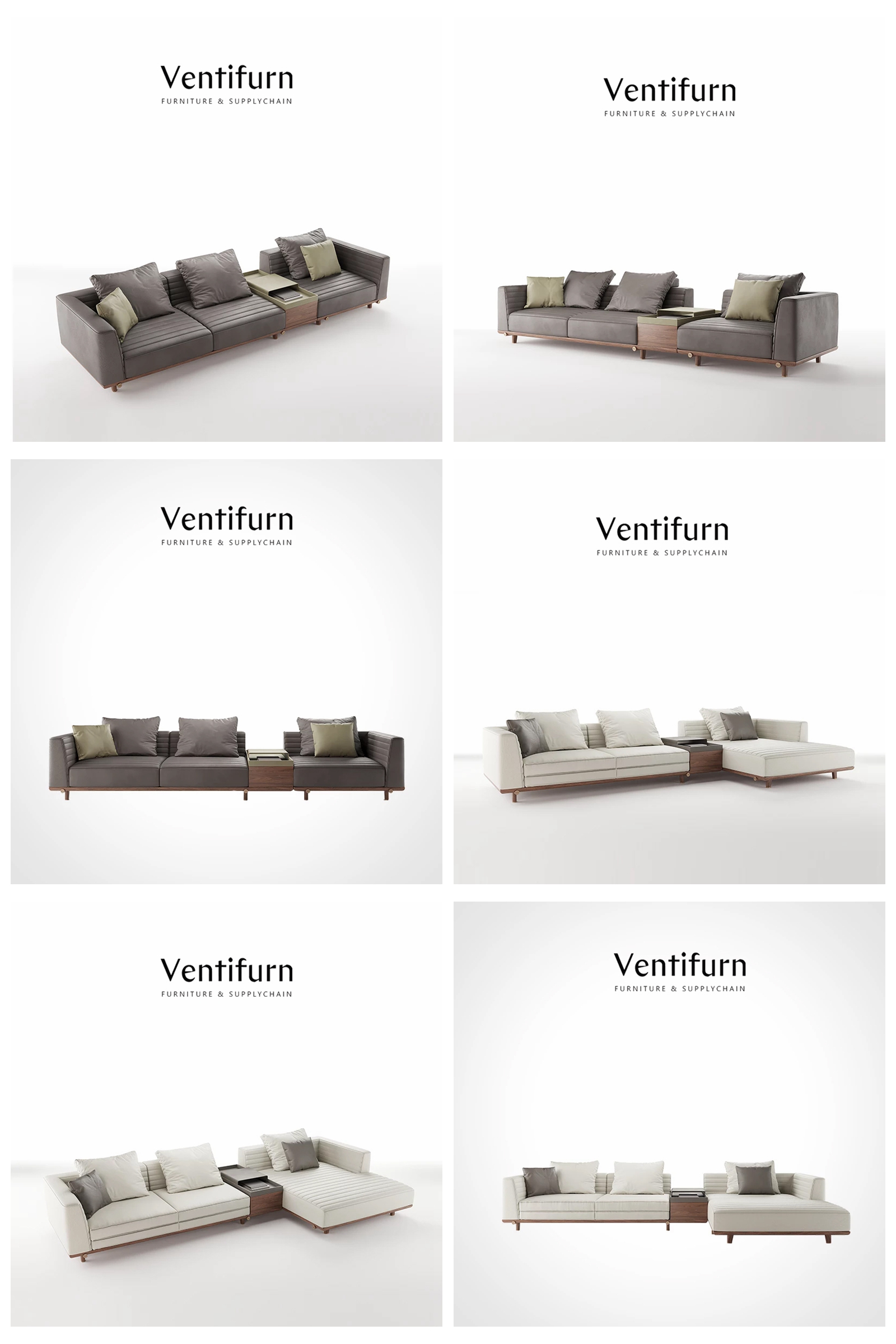Anbausofa aus Leder (3)