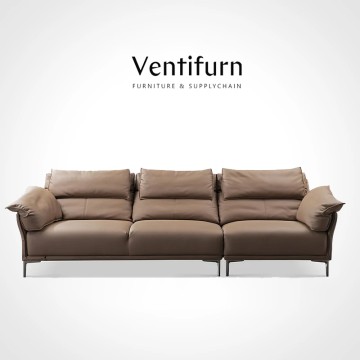 italian leather lounge furniture sofa set luxury