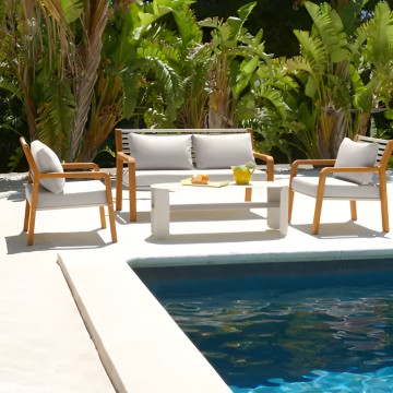 Waterproof 4PCS Outdoor Garden Sofa Set