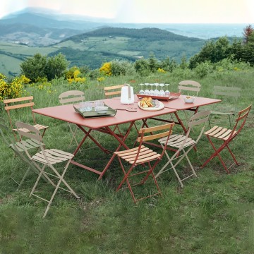 cheap garden outdoor metal picnic tables