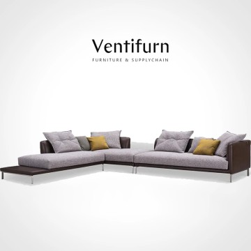 seating room big fabric reliner sofa set