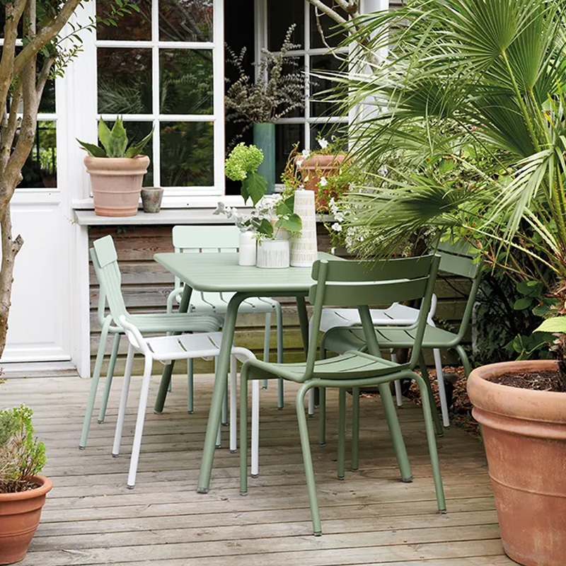 studio 7 piece garden furniture table and chairs patio set