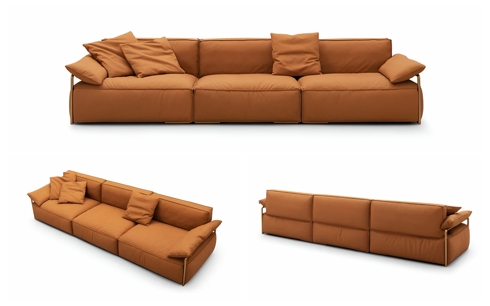 leather sofa
