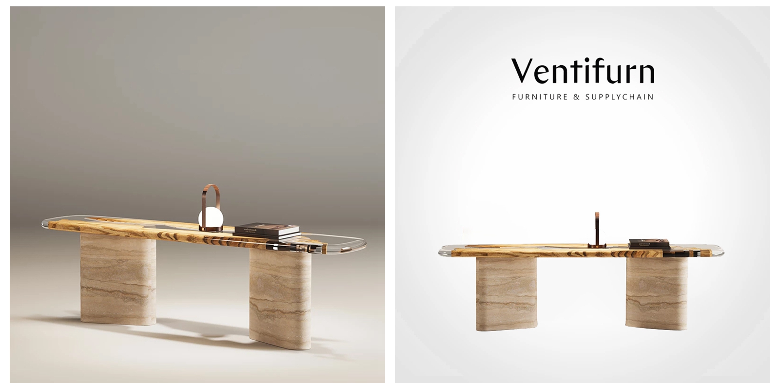 marble side table