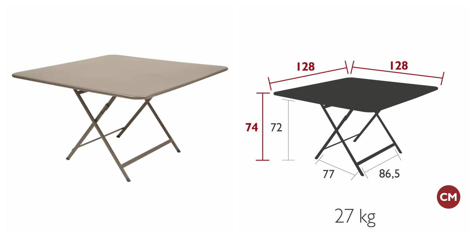 tables de pique-nique en métal (3)
