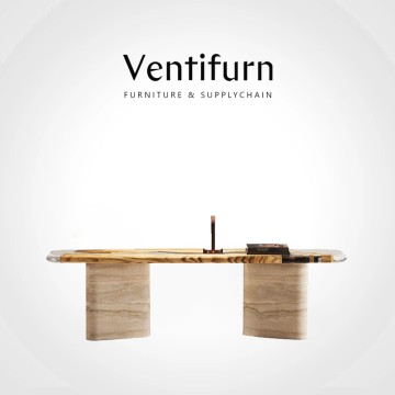 luxury living room marble side table set