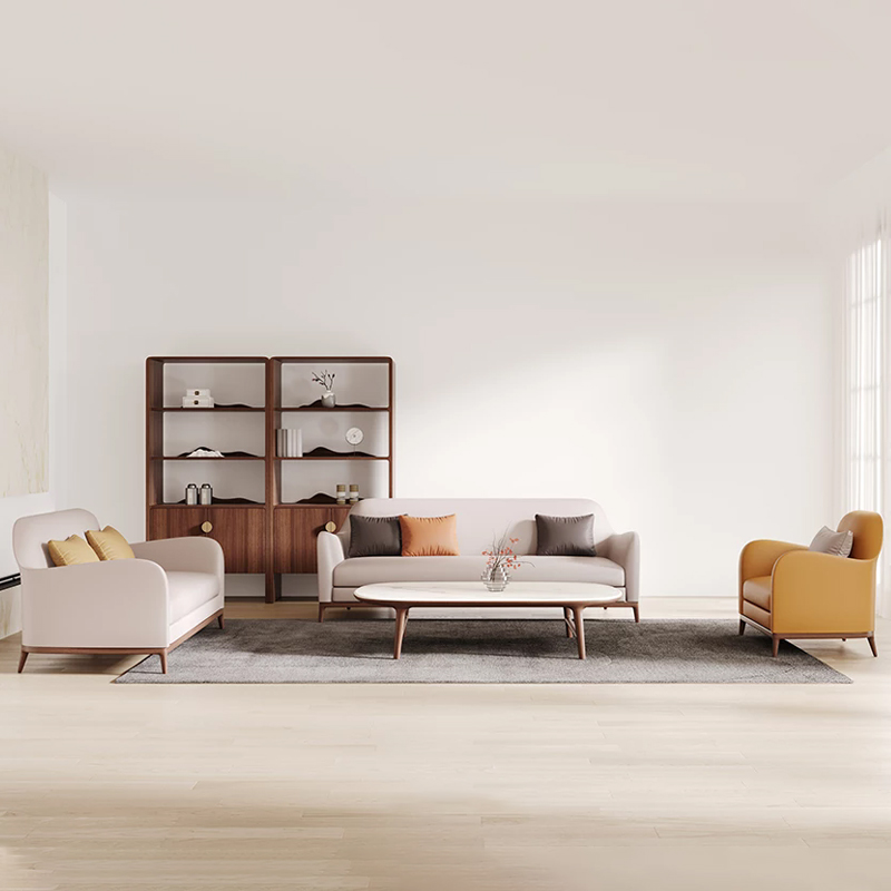 luxury beige 3 2 1 sofas set for living room