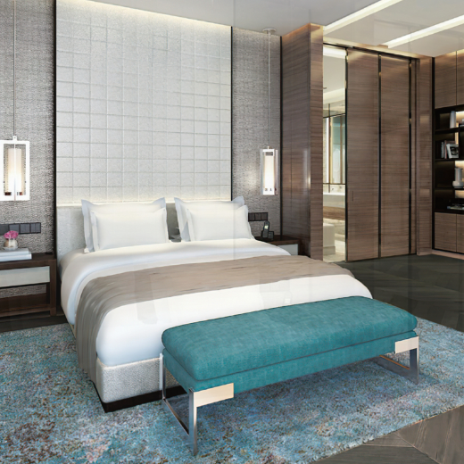 This is the furniture we made for Sofitel Hotel