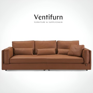 italian style brown couch living room leather modern sofas