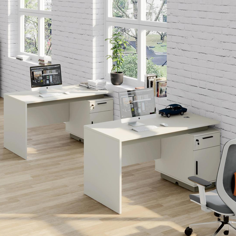 white computer desk