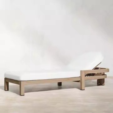 Modern Outdoor Polywood Chaise Lounge Chair