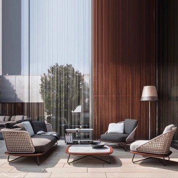 Modern Waterproof Patio Outdoor Sofa Furniture Sectional