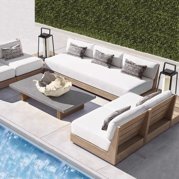 L Shape Corner Garden Outdoor Sofa Sale