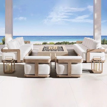 Luxury Modern Teak Outdoor Garden Patio Furniture Set