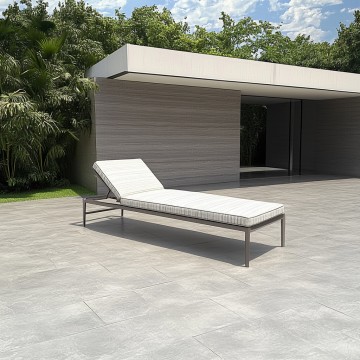 Modern Beach Outdoor Adjustable Aluminium Sun Loungers