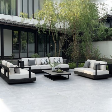 heavy duty outdoor furniture metal patio garden set