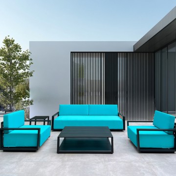 lifestyle 6 seater terrace garden patio furniture sets sale