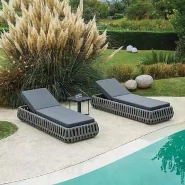 Backyard rope Adjustable Recliner Chaise Lounge Chair