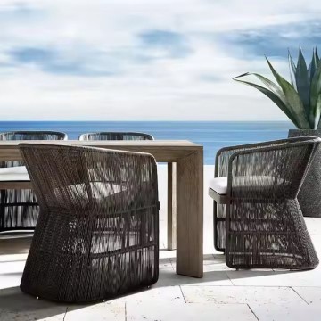 outdoor high top rattan table and chairs