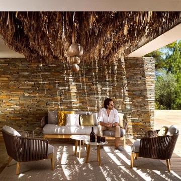 composite outdoor patio sectional furniture couch set