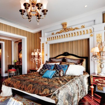 hotel elegant classic retro bedroom suites furniture